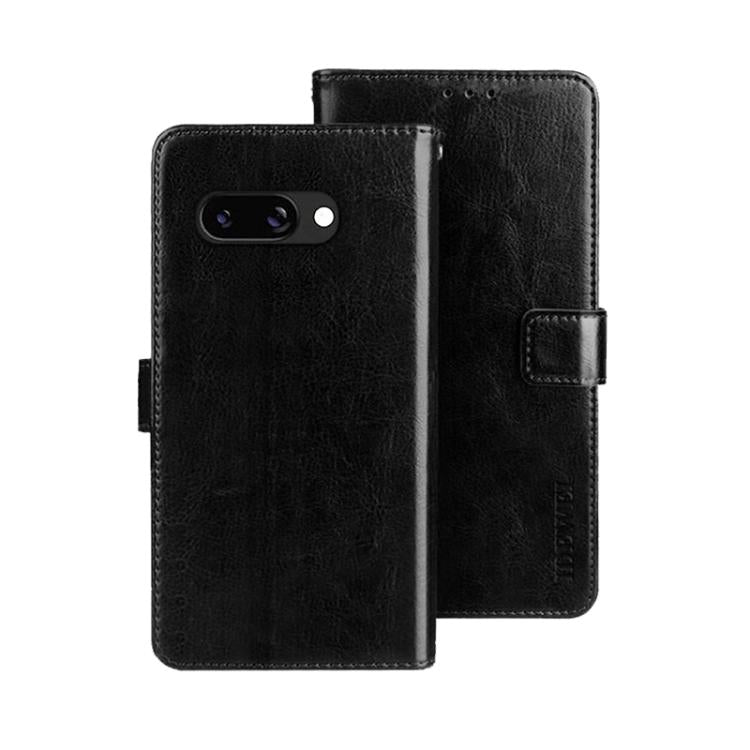 idewei Crazy Horse Texture Leather Phone Case, For Google Pixel 9a, For Google Pixel 8a, For Google Pixel 8 Pro