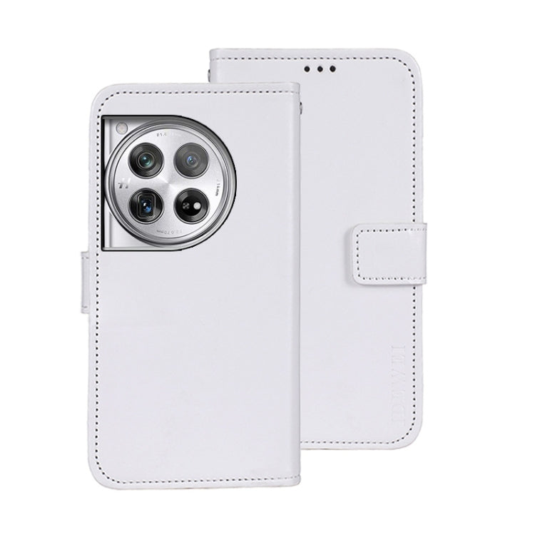 idewei Crazy Horse Texture Leather Phone Case, For OnePlus 13R, For OnePlus 12R, For OnePlus 12