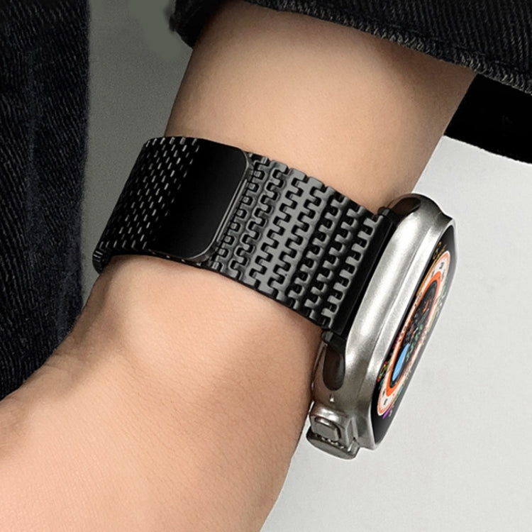 Milanese Loop Magnetic Clasp Stainless Steel Watch Band, For Apple Watch Series 8 41mm, For Apple Watch Series 8 45mm, For Apple Watch SE 2022 40mm, For Apple Watch SE 2022 44mm, For Apple Watch Series 7 41mm, For Apple Watch Series 7 45mm