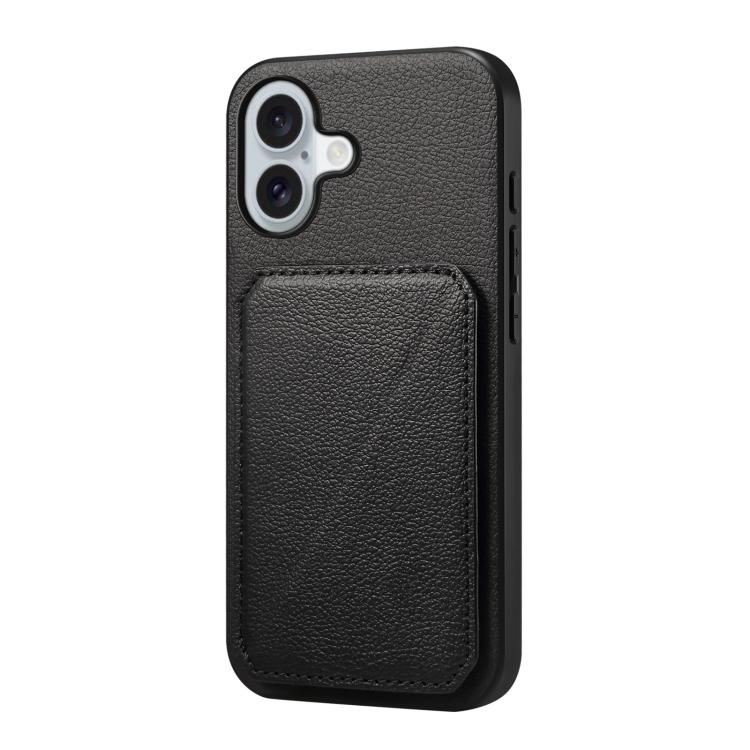 D04 Calf Texture Dual Card Slot Holder Phone Case, For iPhone 17 Pro Max, For iPhone 17 Pro, For iPhone 17, For iPhone Air, For iPhone 7 / 8 / SE 2022, For iPhone 16 Pro Max