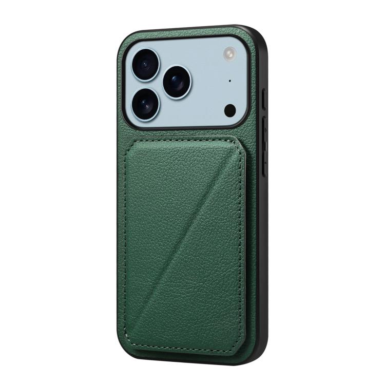 D04 Calf Texture Dual Card Slot Holder Phone Case, For iPhone 17 Pro Max, For iPhone 17 Pro, For iPhone 17, For iPhone Air, For iPhone 7 / 8 / SE 2022, For iPhone 16 Pro Max