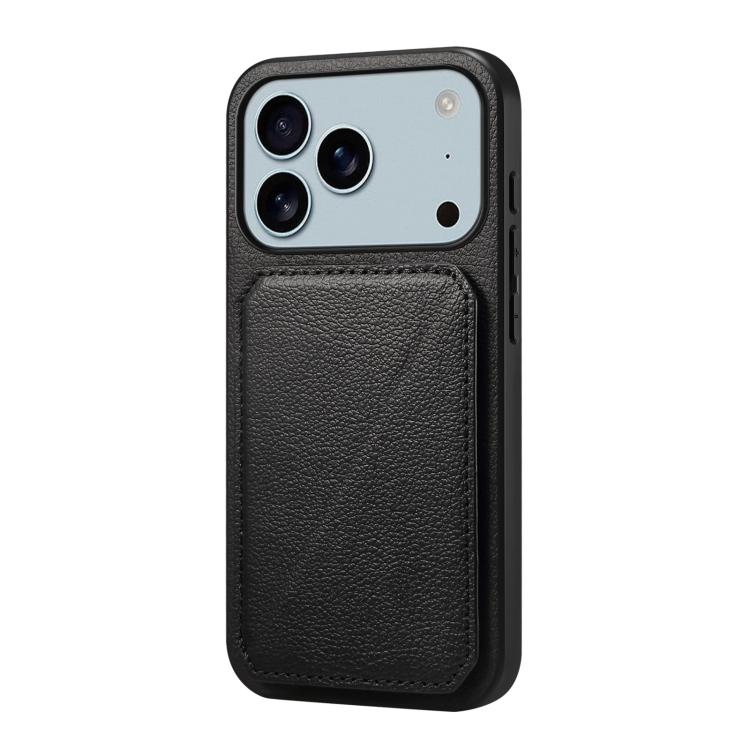 D04 Calf Texture Dual Card Slot Holder Phone Case, For iPhone 17 Pro Max, For iPhone 17 Pro, For iPhone 17, For iPhone Air, For iPhone 7 / 8 / SE 2022, For iPhone 16 Pro Max