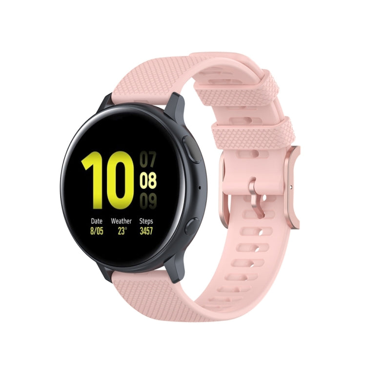 20mm Dot Texture Wrist Strap, For Galaxy Watch Active 3 / Active 2 / Active, For Polar Ignite