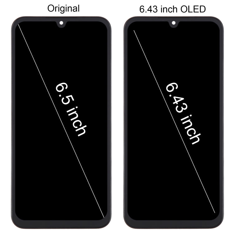 OLED LCD Screen Digitizer Full Assembly with Frame, For Samsung Galaxy A15 5G SM-A156B 6.43inch, For Samsung Galaxy A15 5G SM-A156B 6.36inch, For Samsung Galaxy A15 4G SM-A155F 6.36inch, For Samsung Galaxy A15 4G SM-A155F 6.43inch...
