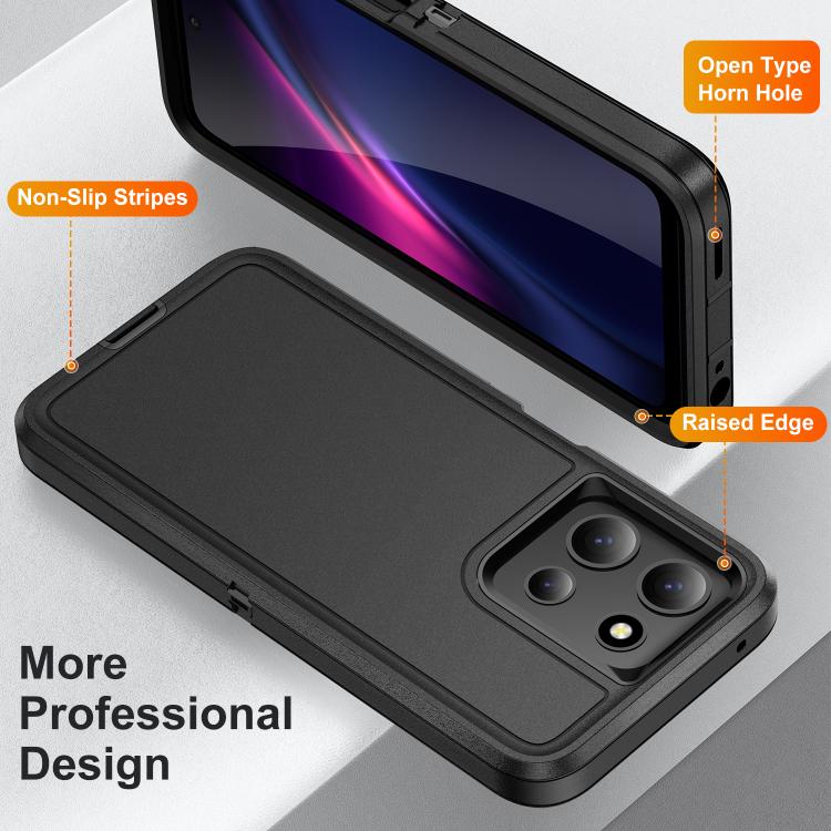 Life Waterproof Rugged PC + Silicone Phone Case, For Motorola Moto G 5G 2025, For Motorola Moto G Stylus 5G 2024, For Motorola Moto G Play 5G 2024