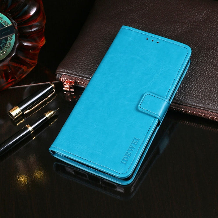 idewei Crazy Horse Texture Horizontal Flip Leather Case with Holder & Card Slots & Wallet, For Cubot P40, For Infinix Hot 9, For Oukitel C19