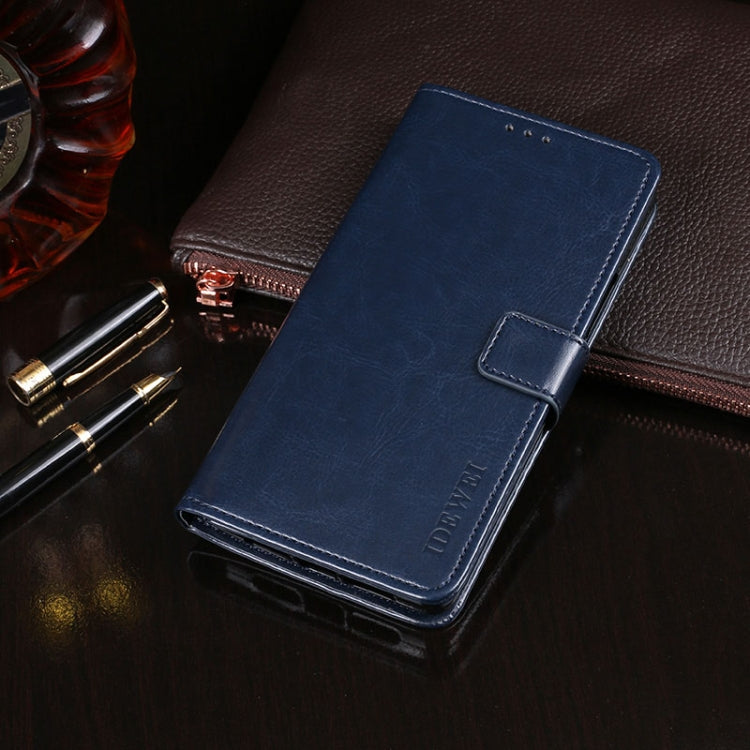 idewei Crazy Horse Texture Horizontal Flip Leather Case with Holder & Card Slots & Wallet, For Cubot P40, For Infinix Hot 9, For Oukitel C19