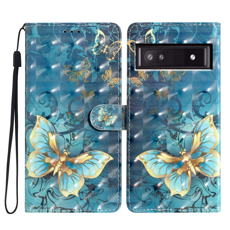 3D Pattern Leather Phone Case, For Google Pixel 11 / 11 Pro, For Google Pixel 9A
