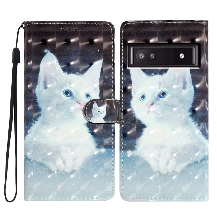 3D Pattern Leather Phone Case, For Google Pixel 11 / 11 Pro, For Google Pixel 9A