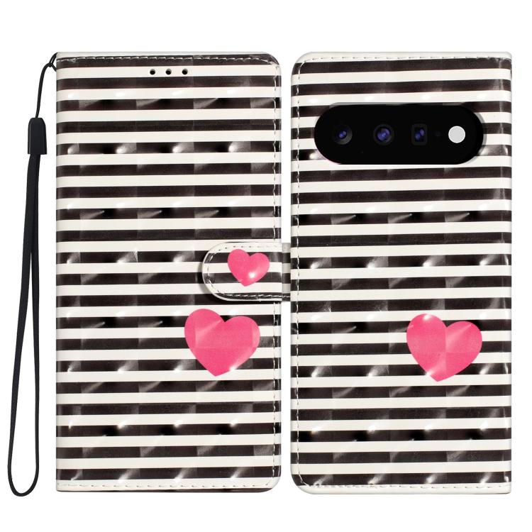 3D Pattern Leather Phone Case, For Google Pixel 11 / 11 Pro, For Google Pixel 9A