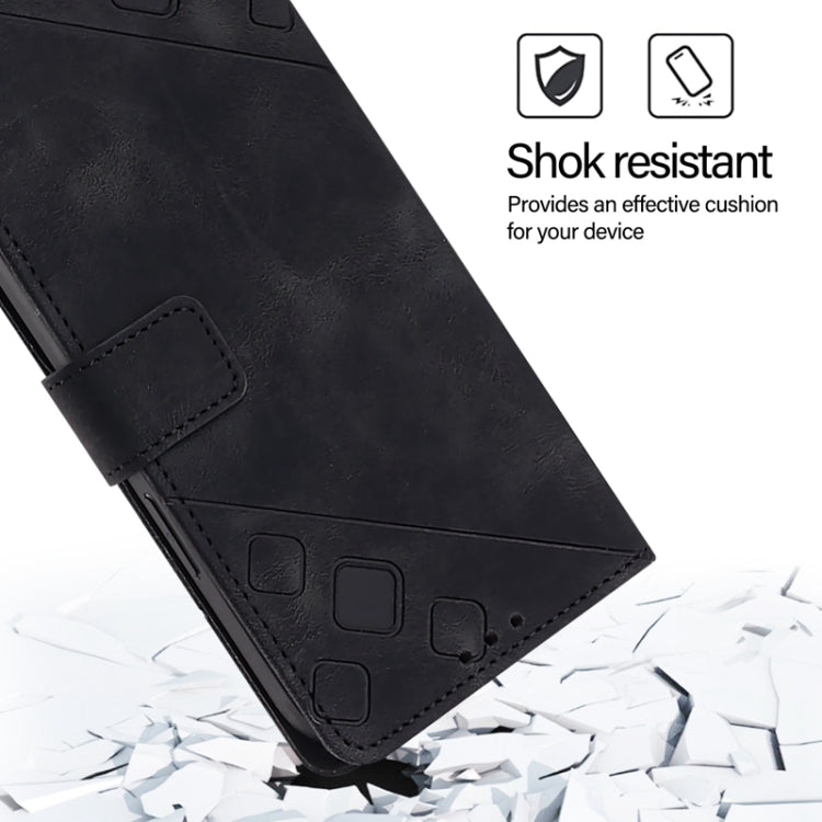 Skin Feel Embossed Leather Phone Case, For Ulefone Note 14