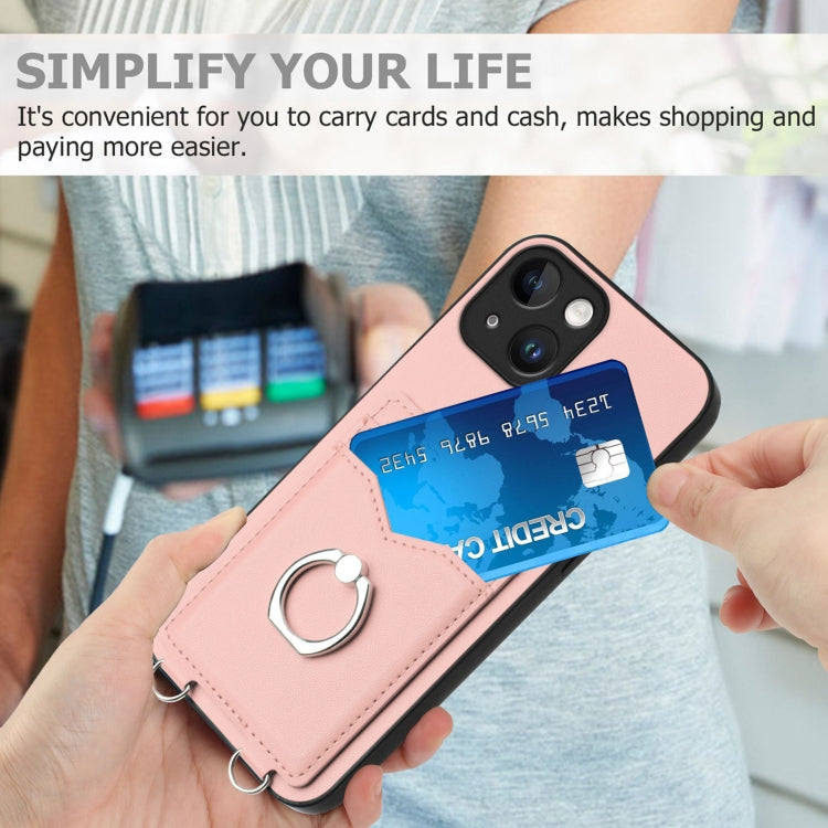 R20 Ring Card Holder Phone Case, For iPhone 13 mini, For iPhone 12, For iPhone 12 Pro Max, For iPhone 12 Pro