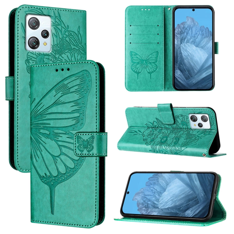 Embossed Butterfly Leather Phone Case, For Blackview Wave 6C, For Blackview Shark 8, For Blackview A53