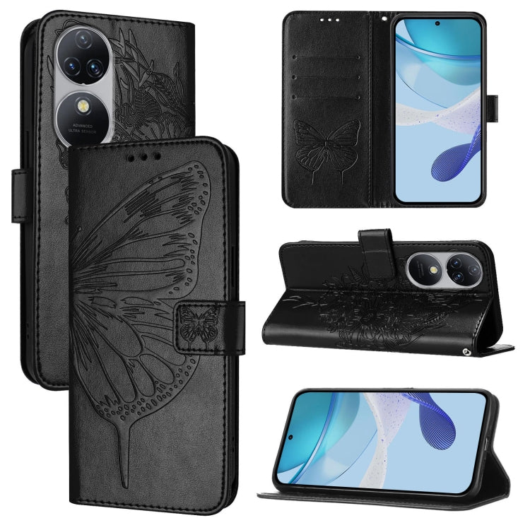 Embossed Butterfly Leather Phone Case, For Oukitel C37, For Oukitel C51, For Oukitel C38