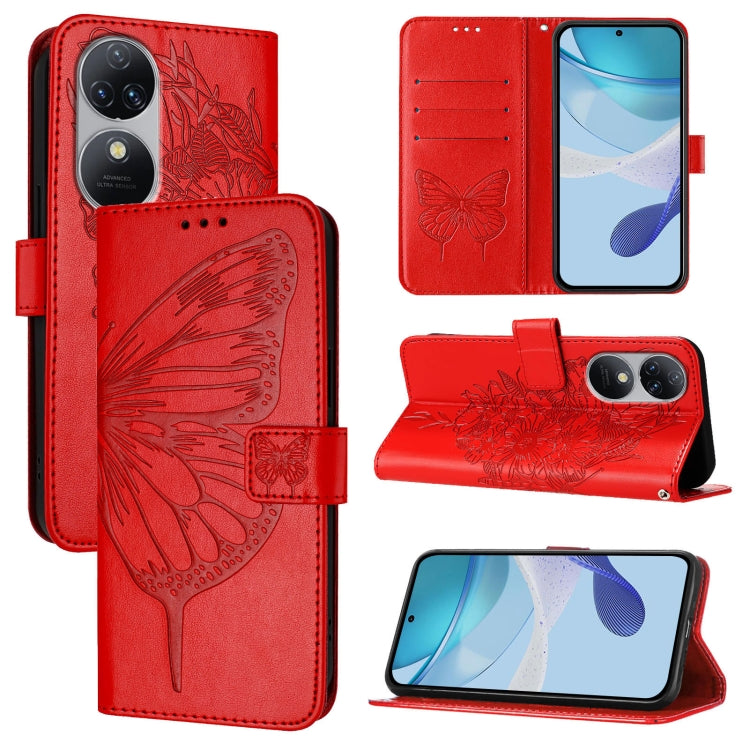Embossed Butterfly Leather Phone Case, For Oukitel C37, For Oukitel C51, For Oukitel C38