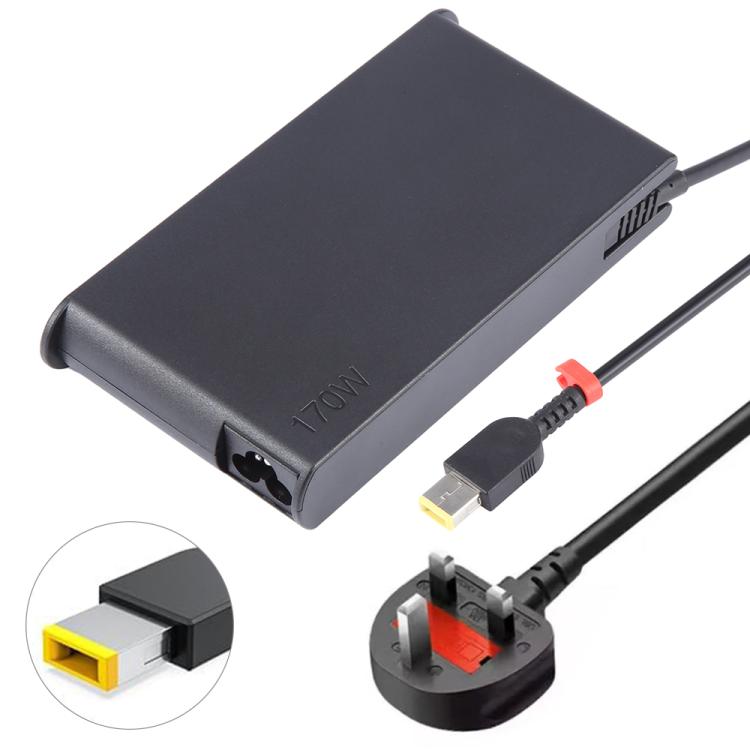 170W 20V 8.5A Lenovo Laptop Power Adapter – Big Square USB, EU/US/UK/AU