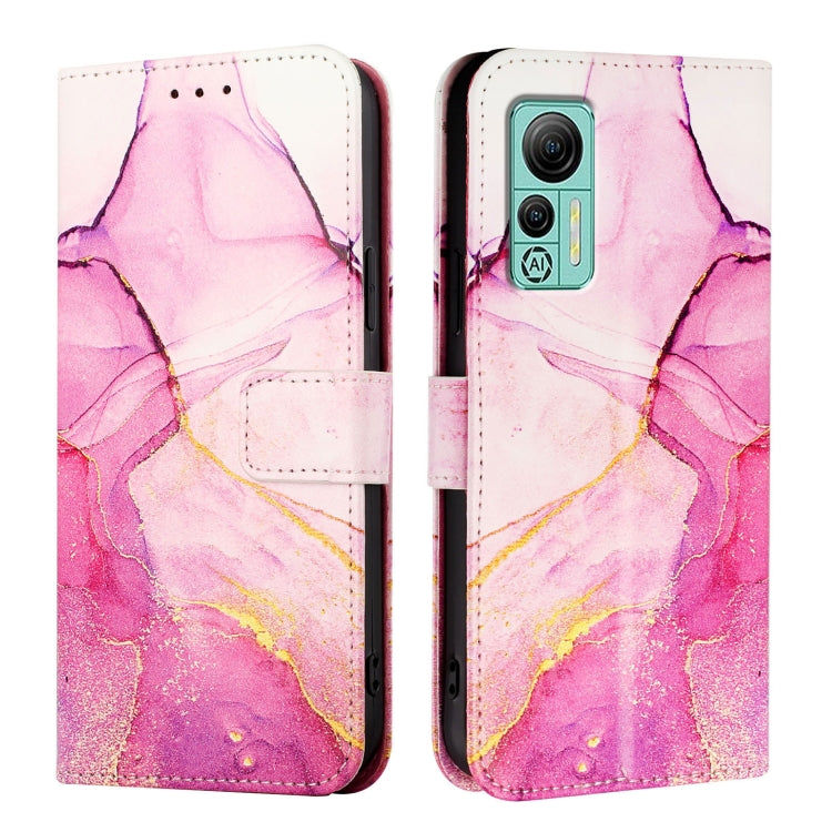 PT003 Marble Pattern Flip Leather Phone Case, For Ulefone Note 14