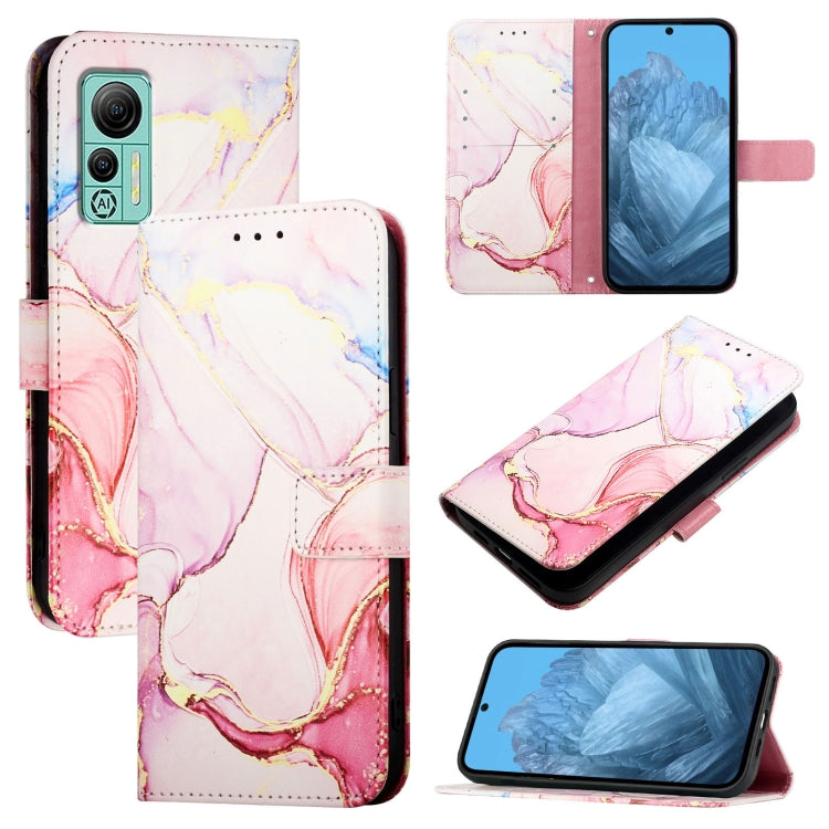 PT003 Marble Pattern Flip Leather Phone Case, For Ulefone Note 14