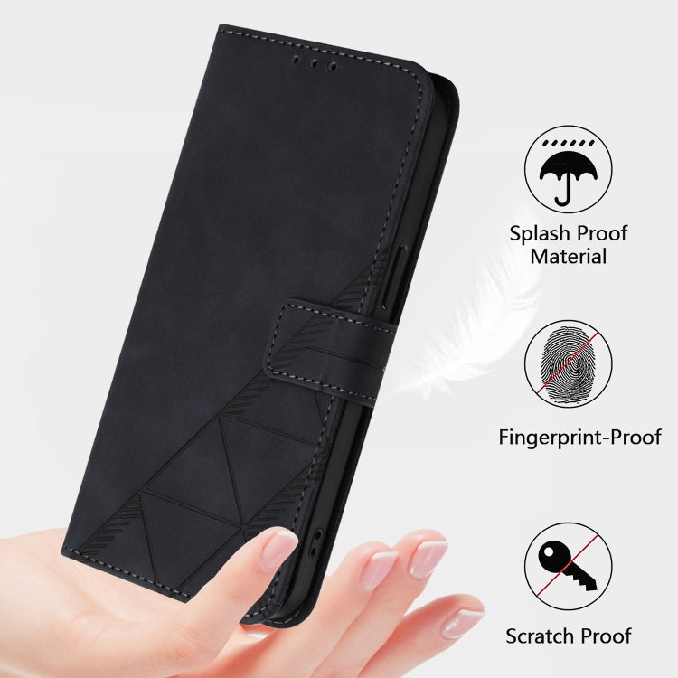 Crossbody 3D Embossed Flip Leather Phone Case, For Ulefone Note 14