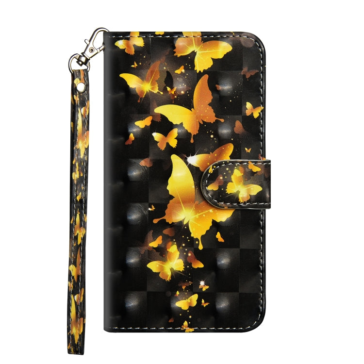 3D Painting Pattern Horizontal Flip TPU + PU Leather Case with Holder & Card Slots & Wallet, For iPhone 12 mini, For iPhone 12 / 12 Pro