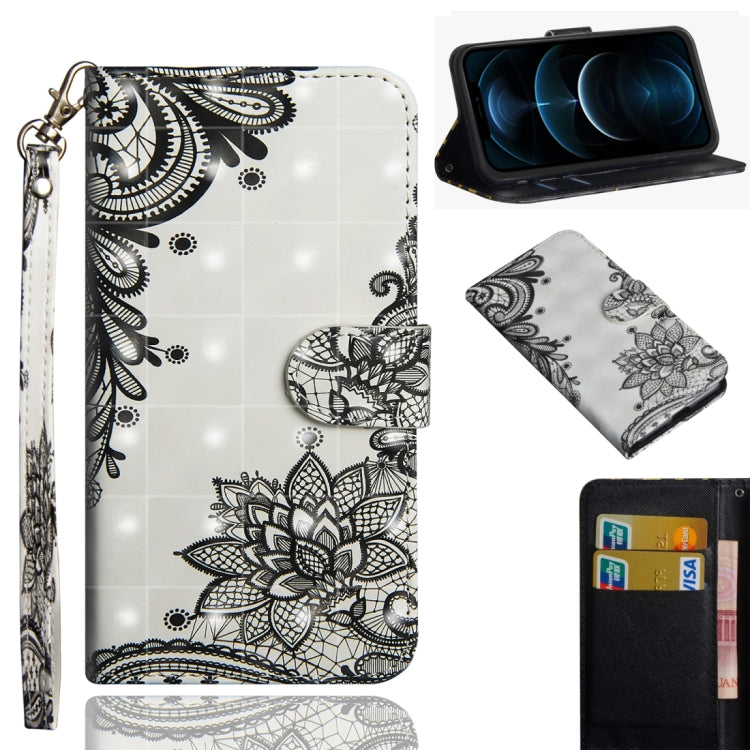 3D Painting Pattern Horizontal Flip TPU + PU Leather Case with Holder & Card Slots & Wallet, For Huawei Honor 9A, For Motorola G8 Power Lite