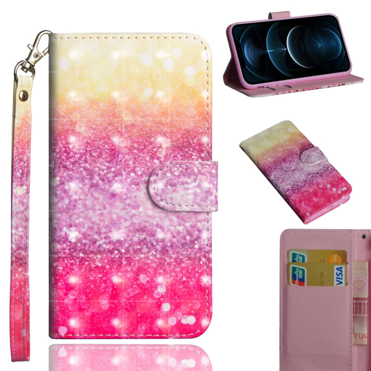 3D Painting Pattern Horizontal Flip TPU + PU Leather Case with Holder & Card Slots & Wallet, For Huawei Honor 9A, For Motorola G8 Power Lite