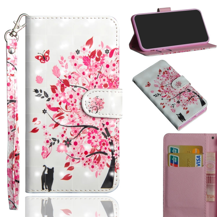 3D Painting Pattern Horizontal Flip TPU + PU Leather Case with Holder & Card Slots & Wallet, For Huawei Honor 9A, For Motorola G8 Power Lite