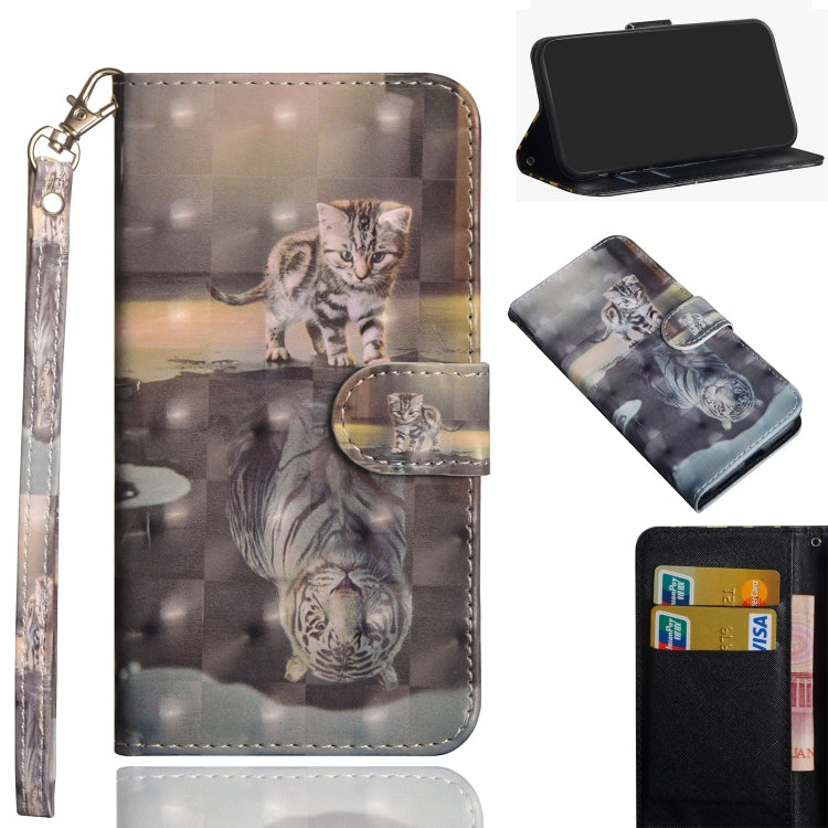 3D Painting Pattern Horizontal Flip TPU + PU Leather Case with Holder & Card Slots & Wallet, For Nokia 5.3, For Samsung Galaxy Note 20