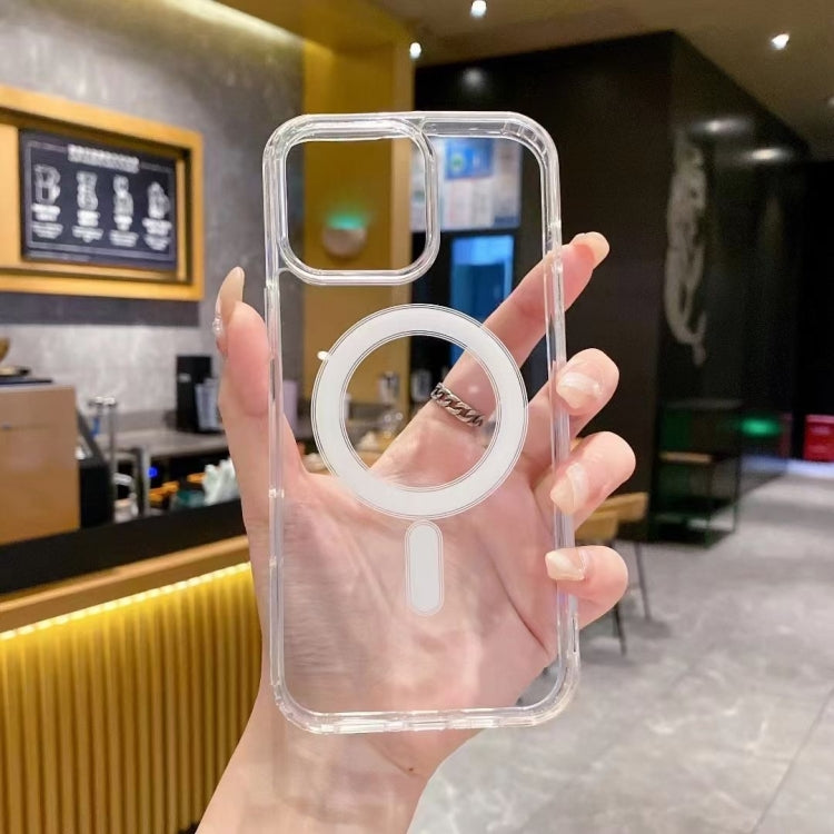 Large Hole Camera MagSafe Magnetic Clear Acrylic TPU Case, For iPhone 17 Pro Max, For iPhone 17 Pro, For iPhone 17, For iPhone Air, For iPhone 16 Pro Max, For iPhone 16 Pro, For iPhone 16 Plus, For iPhone 16