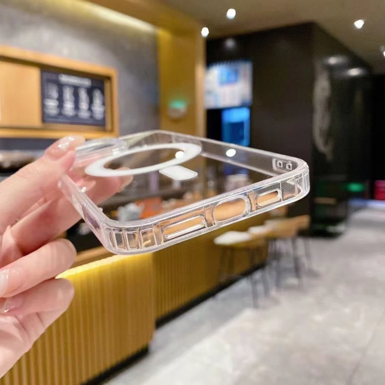 Large Hole Camera MagSafe Magnetic Clear Acrylic TPU Case, For iPhone 17 Pro Max, For iPhone 17 Pro, For iPhone 17, For iPhone Air, For iPhone 16 Pro Max, For iPhone 16 Pro, For iPhone 16 Plus, For iPhone 16