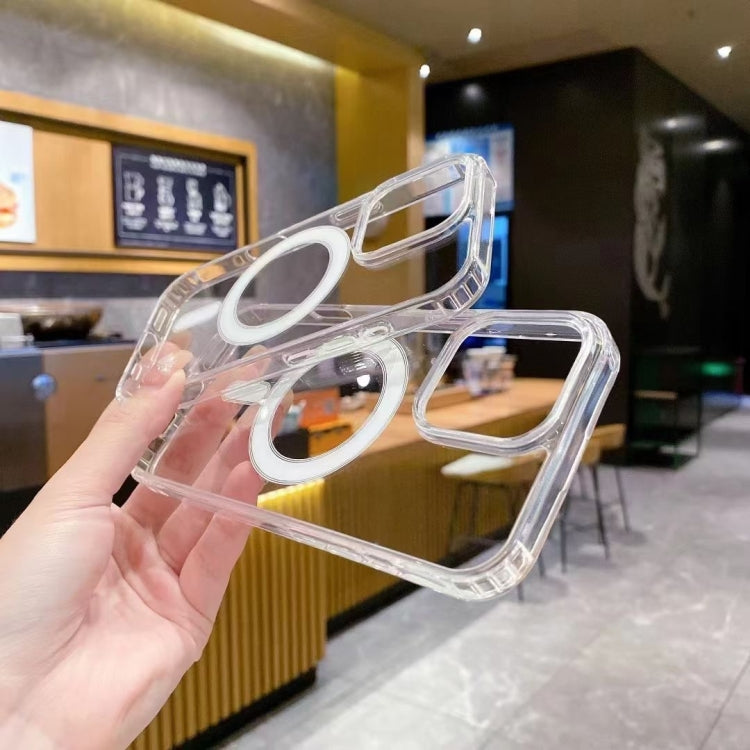 Large Hole Camera MagSafe Magnetic Clear Acrylic TPU Case, For iPhone 17 Pro Max, For iPhone 17 Pro, For iPhone 17, For iPhone Air, For iPhone 16 Pro Max, For iPhone 16 Pro, For iPhone 16 Plus, For iPhone 16