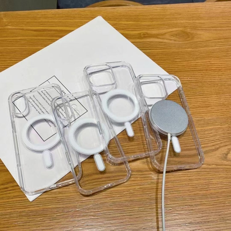 Large Hole Camera MagSafe Magnetic Clear Acrylic TPU Case, For iPhone 17 Pro Max, For iPhone 17 Pro, For iPhone 17, For iPhone Air, For iPhone 16 Pro Max, For iPhone 16 Pro, For iPhone 16 Plus, For iPhone 16