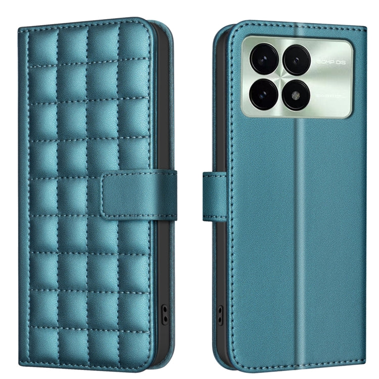Square Texture Leather Phone Case, For Redmi Note 13 Pro 5G, For Redmi K70 / K70 Pro, For Redmi 12 4G, For Redmi Note 11 / Note 11S