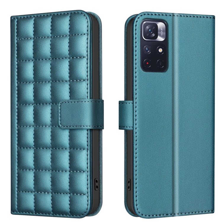 Square Texture Leather Phone Case, For Redmi Note 13 Pro 5G, For Redmi K70 / K70 Pro, For Redmi 12 4G, For Redmi Note 11 / Note 11S