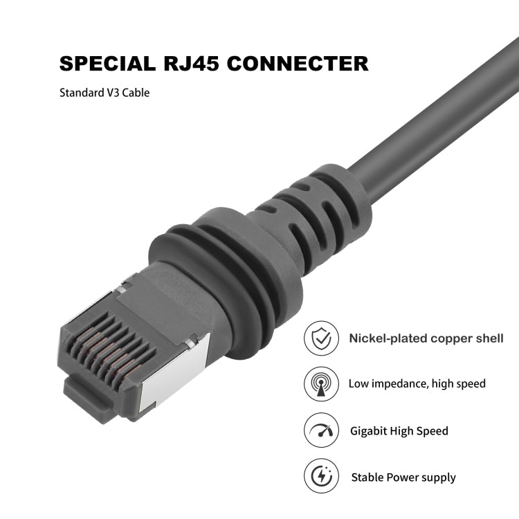 Satellite Dedicated Ethernet Cable for Starlink Actuated Gen 3, 9.2m, 23m, 30.5m, 46m