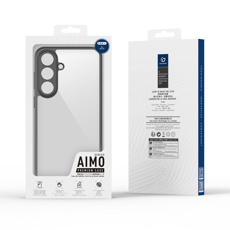 DUX DUCIS Aimo Series TPU + PC Frosted Feel Phone Case, For Samsung Galaxy S25 FE 5G