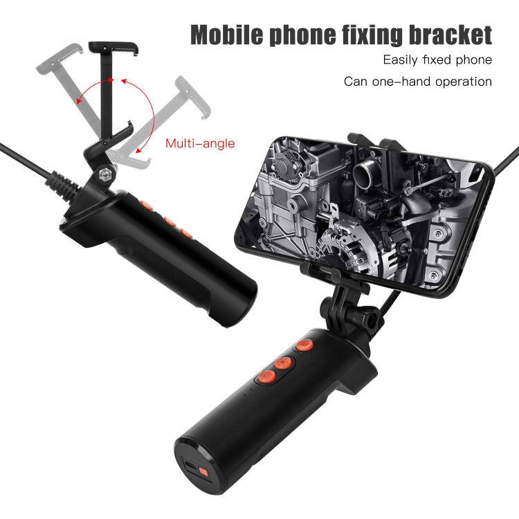 F280 1080P IP68 Waterproof Dual Camera WiFi Digital Endoscope, 1m Snake Tube, 3m Snake Tube, 5m Snake Tube