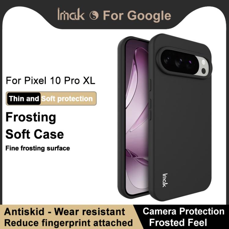 IMAK UC-3 Series Shockproof Frosted TPU Phone Case, For Google Pixel 10 Pro XL, For Google Pixel 10 / Pixel 10 Pro, For Google Pixel 9a, For Google Pixel 9 Pro XL, For Google Pixel 9 / Pixel 9 Pro