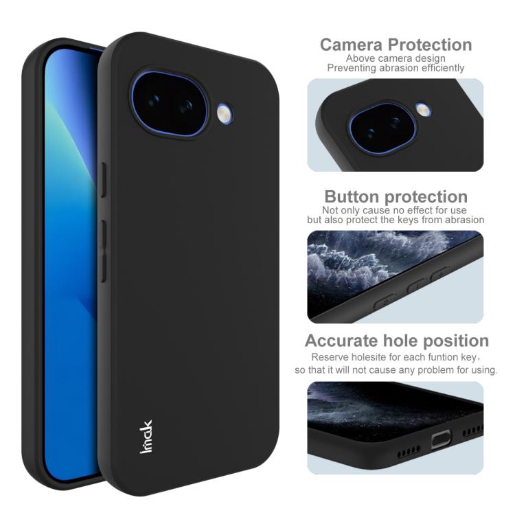 IMAK UC-3 Series Shockproof Frosted TPU Phone Case, For Google Pixel 10 Pro XL, For Google Pixel 10 / Pixel 10 Pro, For Google Pixel 9a, For Google Pixel 9 Pro XL, For Google Pixel 9 / Pixel 9 Pro