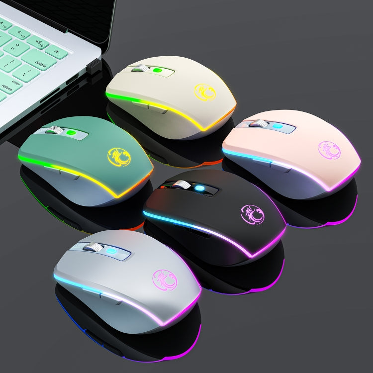 iMICE G903 Bluetooth Dual Mode 6-key Silent Wireless Gaming Mouse(Black)