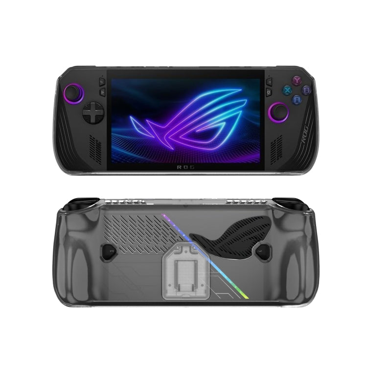 TPU Transparent Protective Case with Holder, For ASUS ROG Ally X