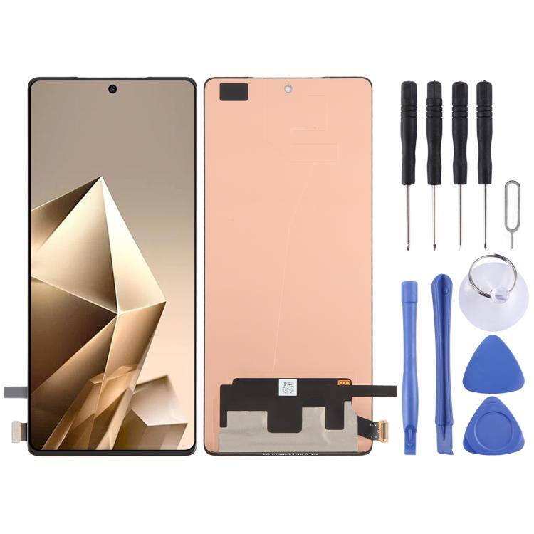 Original AMOLED LCD Screen with Digitizer Full Assembly, For Infinix GT 30 5G X6876, For Infinix Hot 60 Pro+ 4G X6886, For Infinix Hot 60 Pro 4G X6885, For Infinix GT 30 Pro 5G X6873, For Infinix Note 50 Pro+ X6856, For Infinix Note 50 Pro 4G X6855...