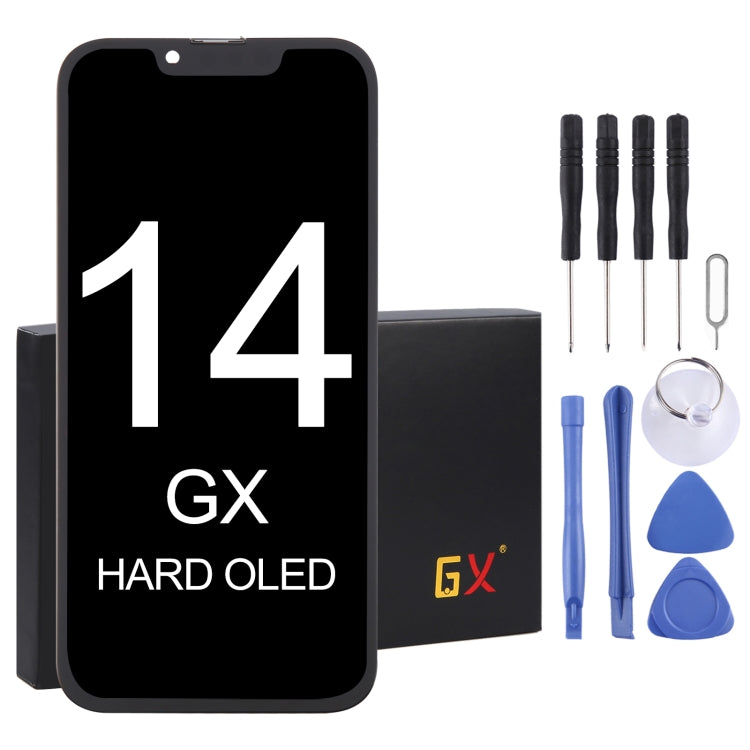 GX Hard OLED Screen, For iPhone 13 Pro Hard, For iPhone 14 Hard, For iPhone 14 Plus Soft, For iPhone 14 Pro Hard