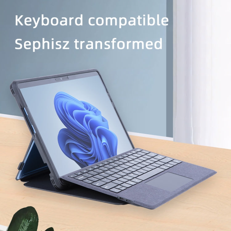 Conjoined Acrylic Leather Tablet Case, For Microsoft Surface Pro 13 12th / 11 / 10