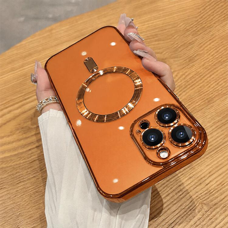 Electroplating MagSafe Phone Case, For iPhone 11, For iPhone 11 Pro