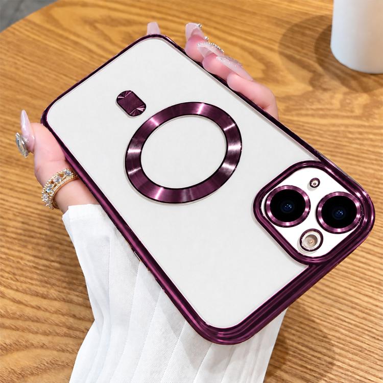 Electroplating MagSafe Phone Case, For iPhone 14, For iPhone 14 Pro