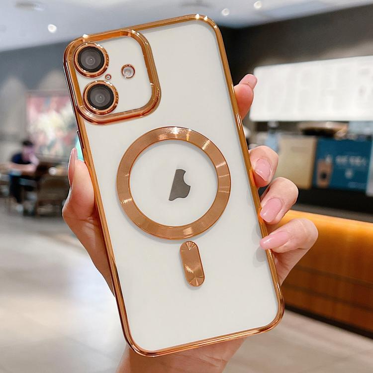 Electroplating MagSafe Phone Case, For iPhone 16 Pro, For iPhone 16 Plus