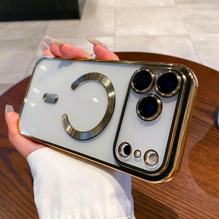 Electroplating MagSafe Phone Case, For iPhone 17e / 16e, For iPhone 17 Pro Max, For iPhone 17 Pro