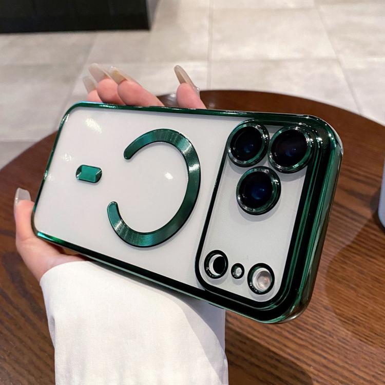 Electroplating MagSafe Phone Case, For iPhone 17e / 16e, For iPhone 17 Pro Max, For iPhone 17 Pro