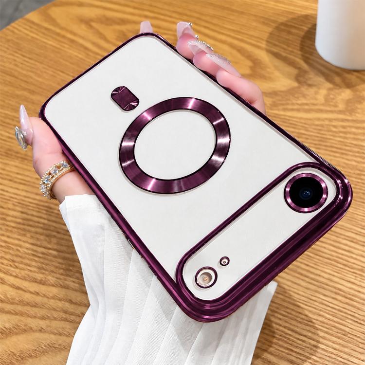Electroplating MagSafe Phone Case, For iPhone 16 Pro, For iPhone 16 Plus